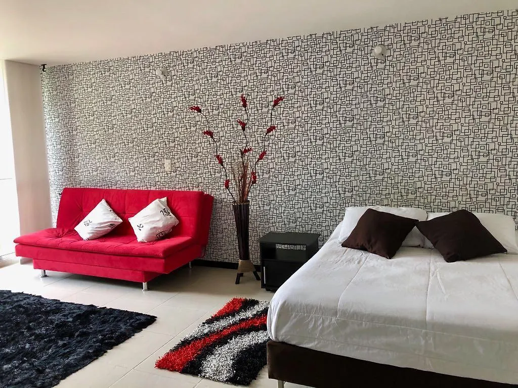 Apartaestudio Rose Flats Hotel Medellin Colombia